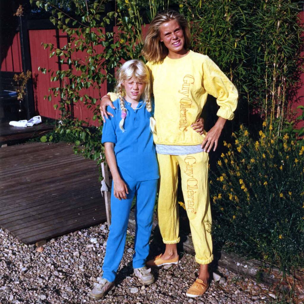 Emma & Sofia i Harge